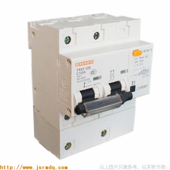 小型漏电断路器DZ47LE-100/2P(TX47LE)